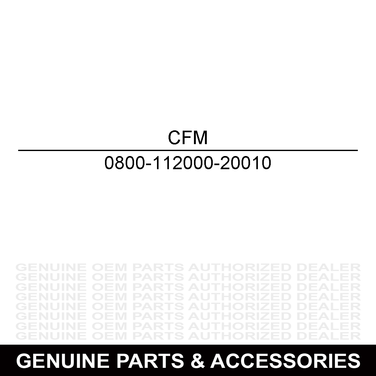 CFMoto 0800-112000-20010 Air Filter