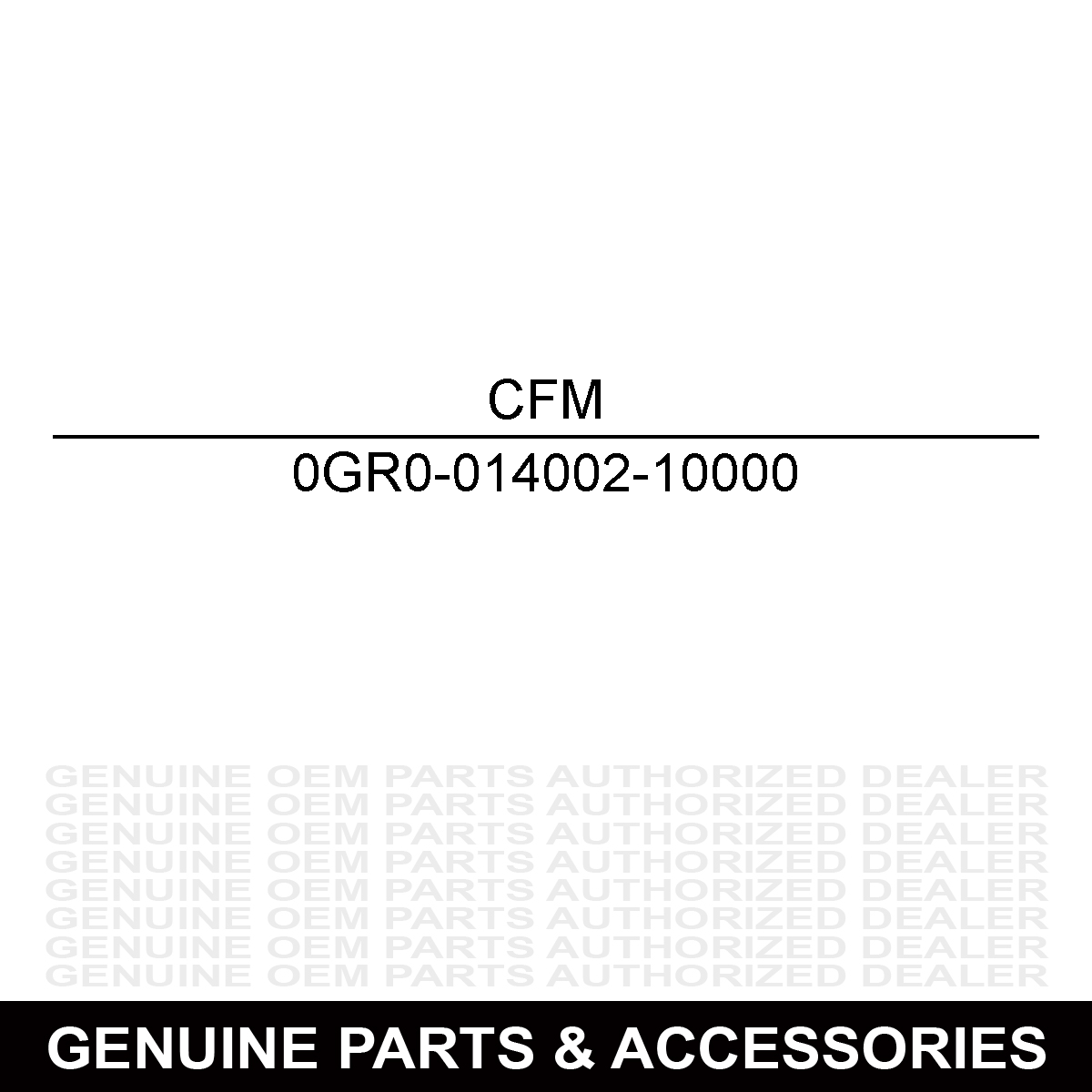 CFMoto 0GR0-014002-10000 Left Hand Crankcase Cover Steel Gasket
