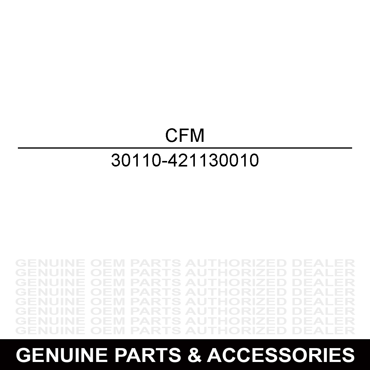 CFMoto 30110-421130010 Self Tapping Screw