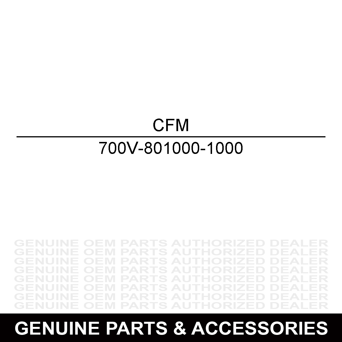 CFMoto 700V-801000-1000 Bracket To Retrofit Z950 Box To G1 Zforce