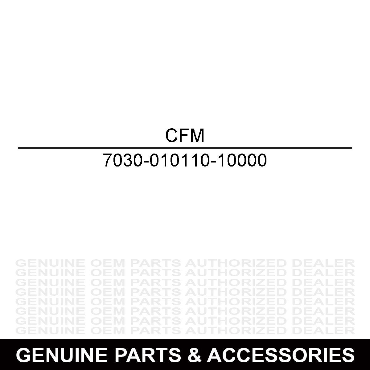 CFMoto 7030-010110-10000 Ignition Lock UFORCE 500 800 EPS HO