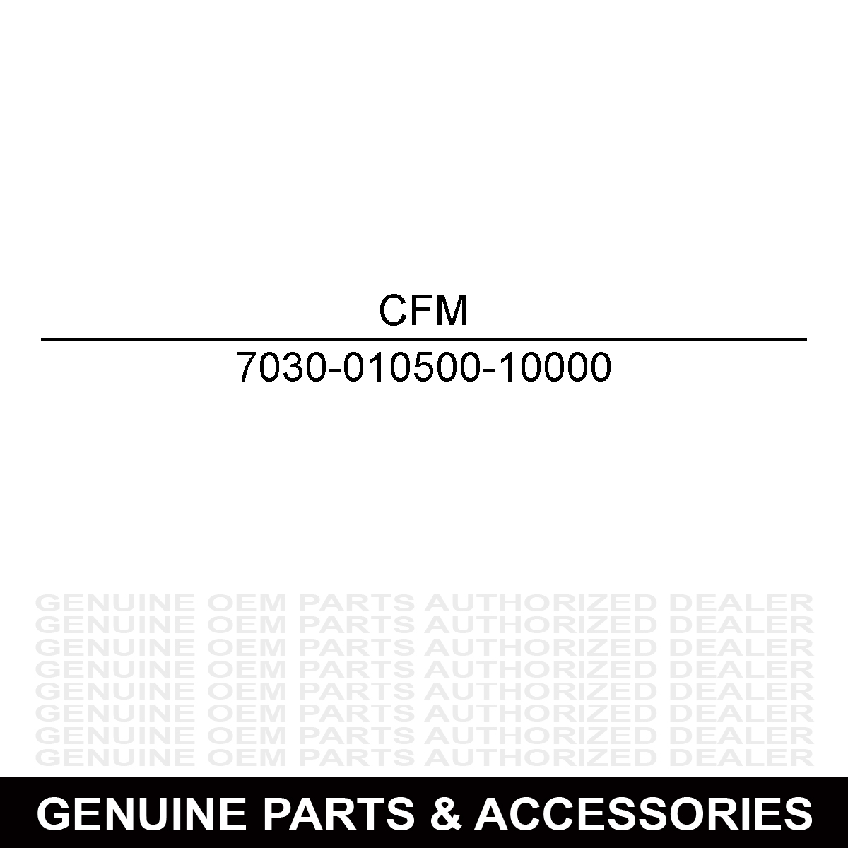 CFMoto 7030-010500-10000 Tailgate Cable