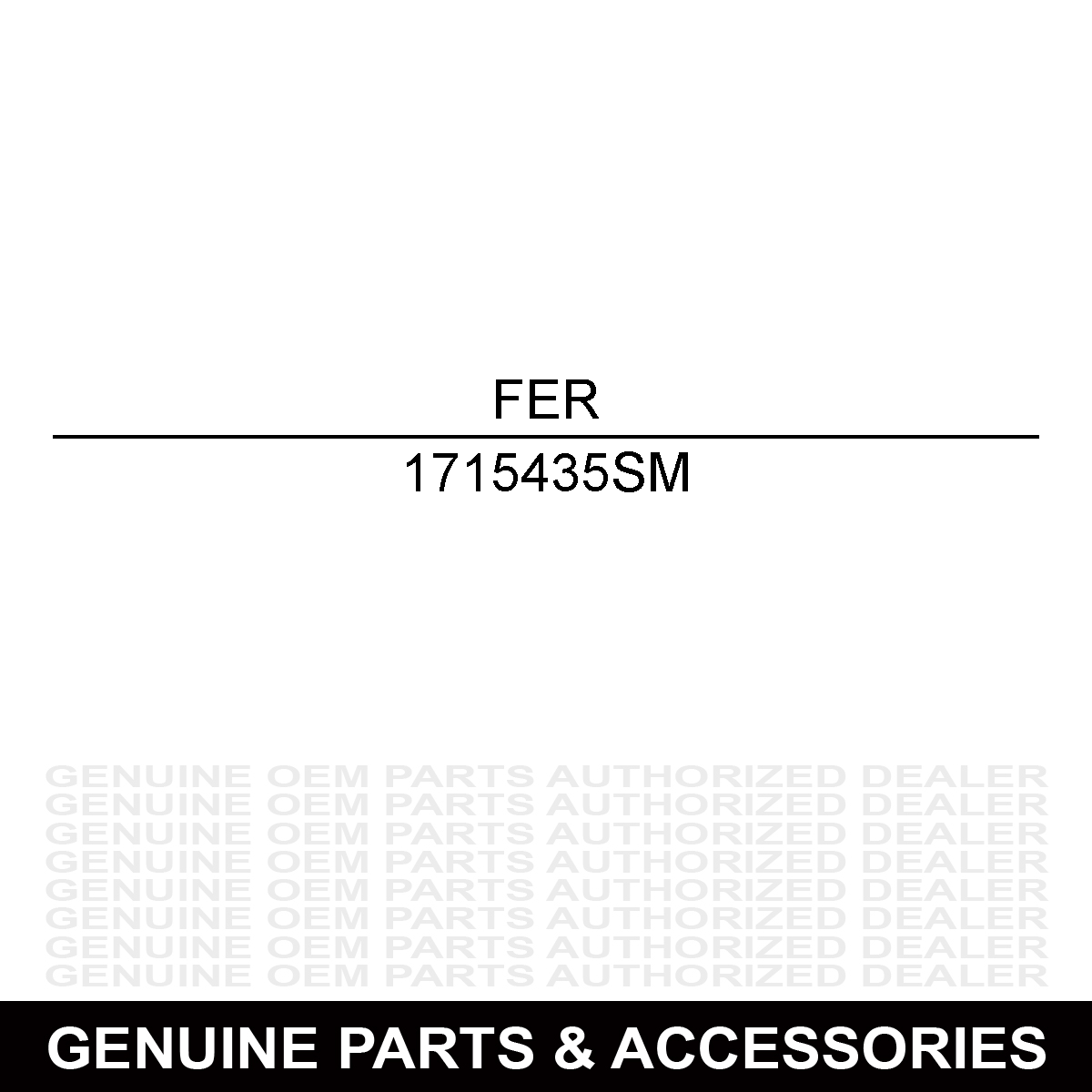 Ferris 1715435SM Extension 1. Spring ZTX ISX3300 ISX2200 72 61 60 52 1715435
