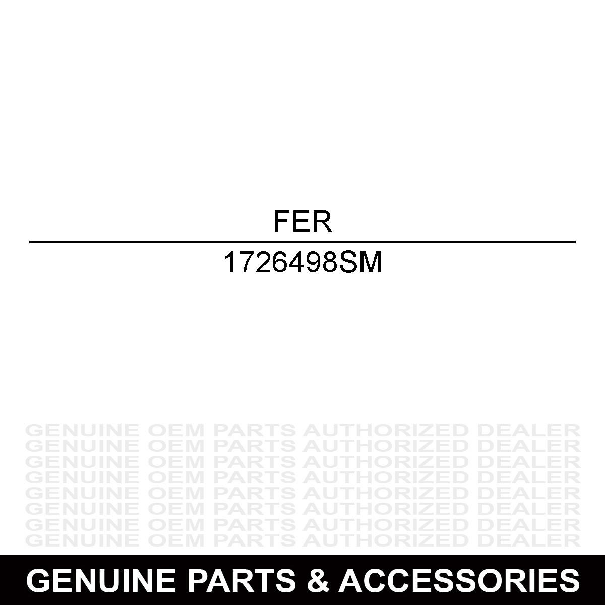 Ferris 1726498SM Drain ZTX SRSZ2 61 52 500S 48 42 1726498