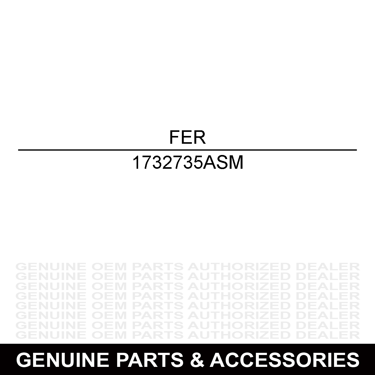 Ferris 1732735ASM Flange 61 52 500S 300S 1732735A