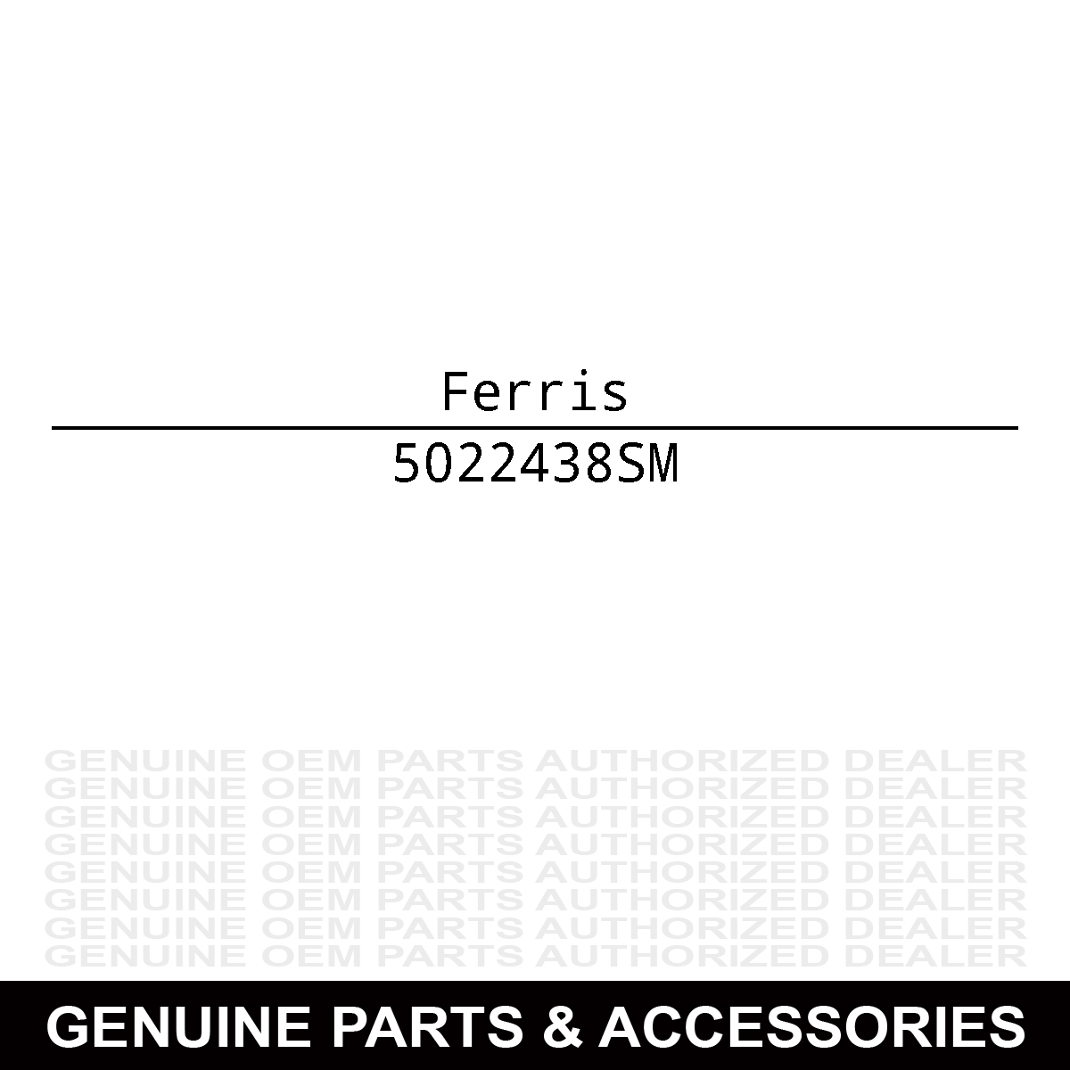 Ferris 5022438SM Plunger Switch No/No Bolt-On IS5000Z HydroCut Evolution 61 52