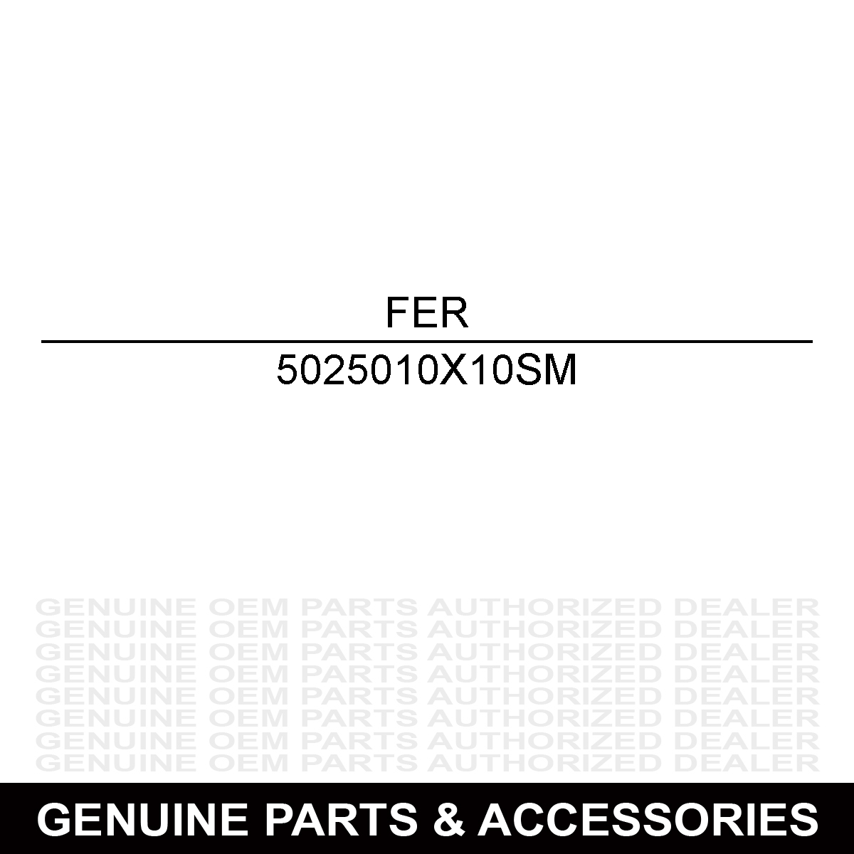 Ferris 5025010X10SM Bolt S 25010-10 5025010X10