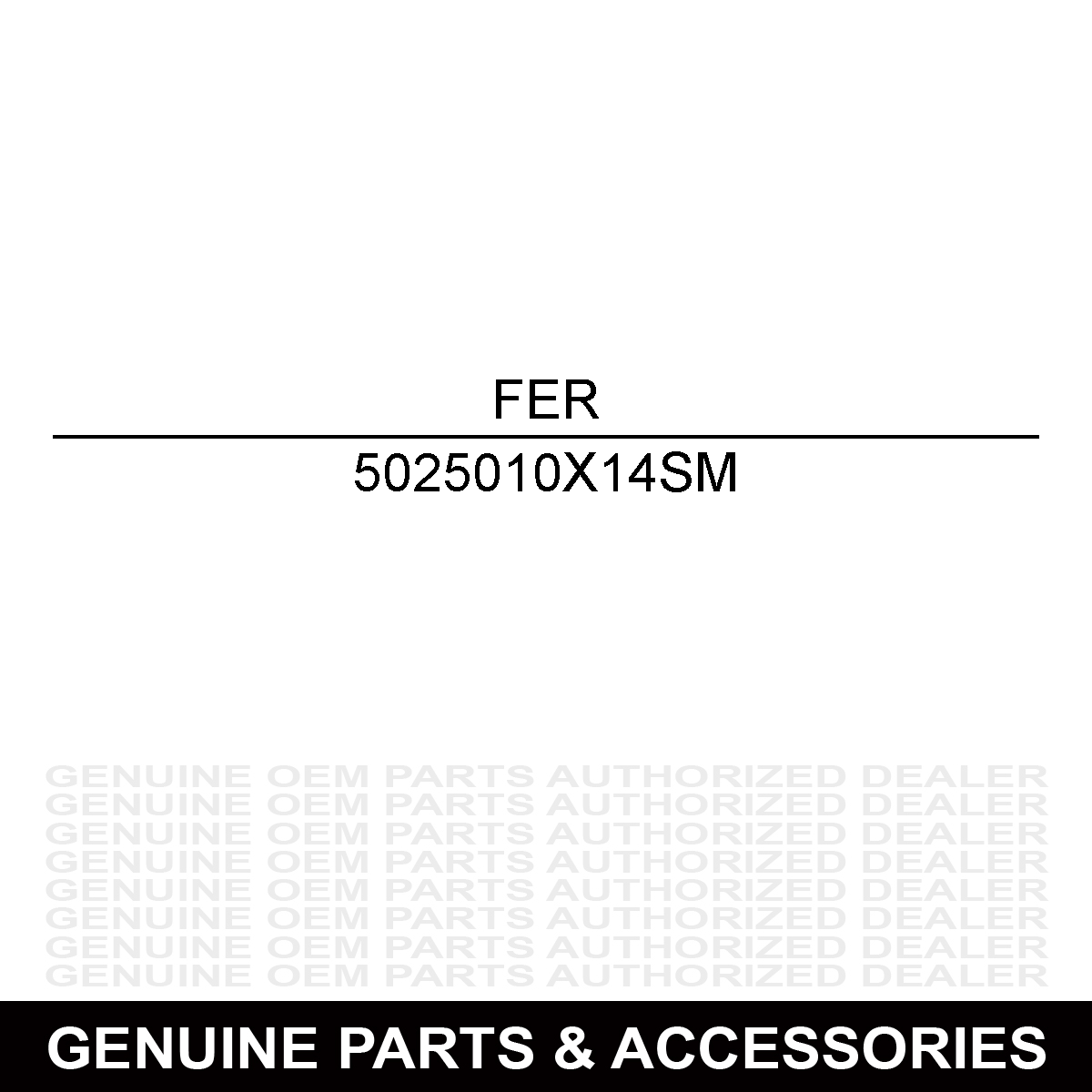 Ferris 5025010X14SM Bolt S 25010-14 5025010X14