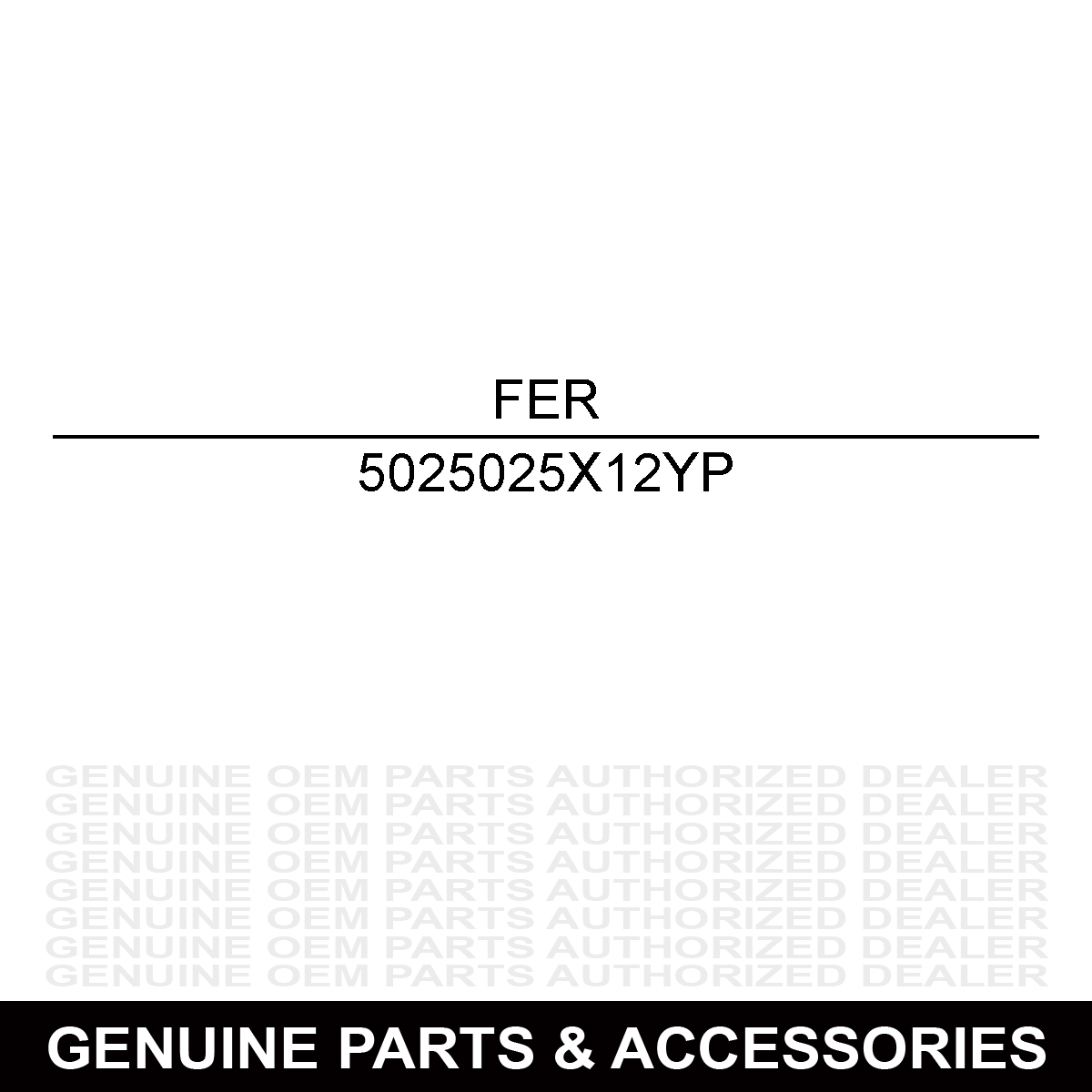 Ferris Bolt 5025025X12YP