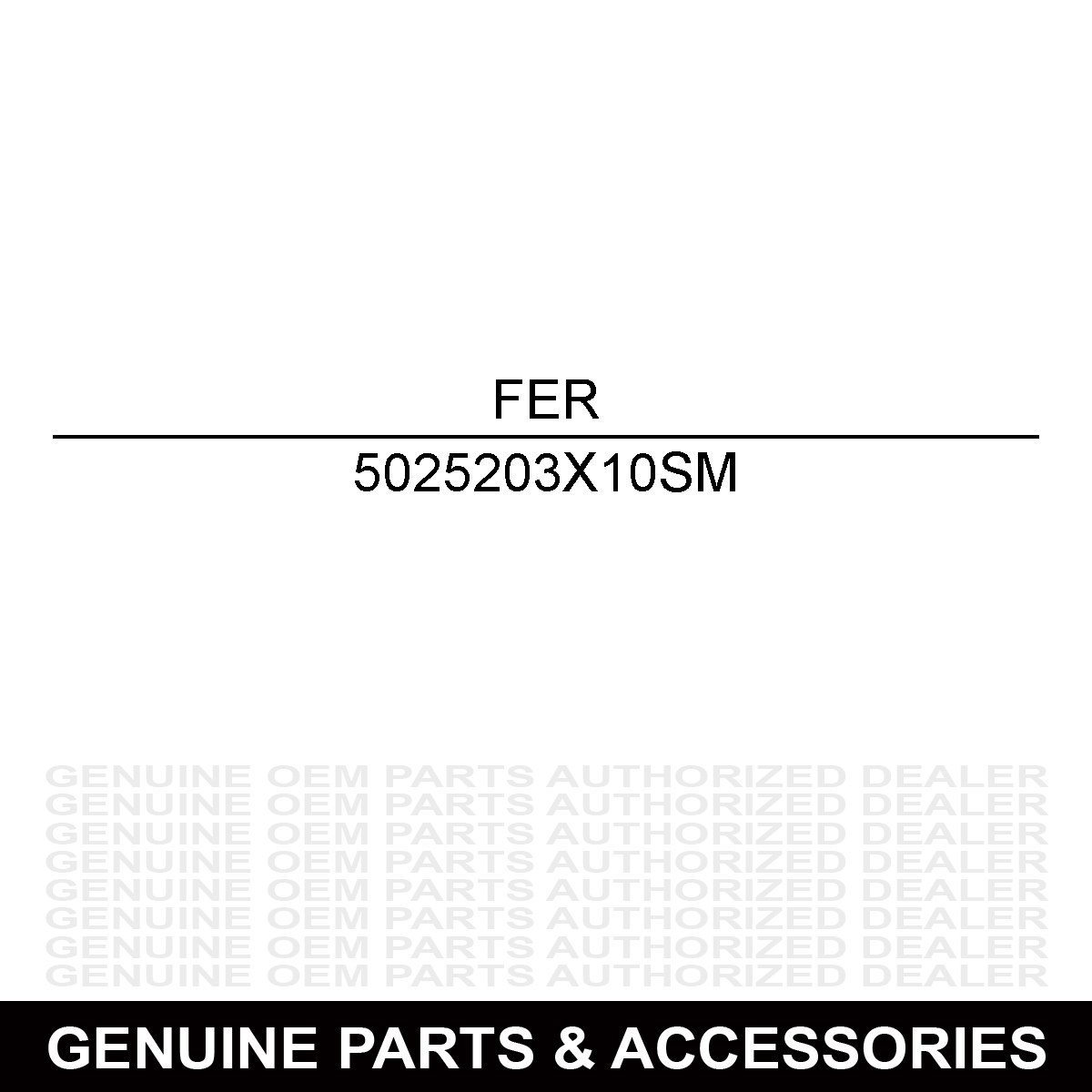 Ferris 5025203X10SM Pin S 1525203-10 25203-10