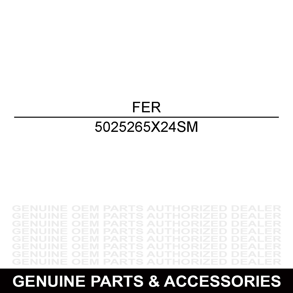 Ferris 5025265X24SM Bolt Z SRSZ3X ProCut ISZ ISX3300 72 61 60 52 25265-24