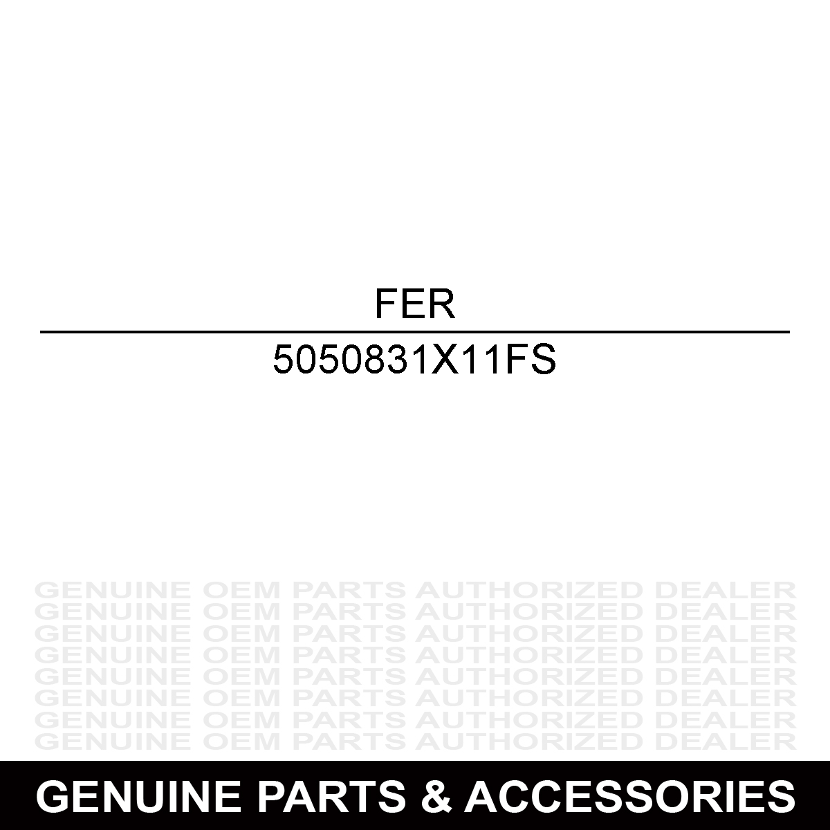 Ferris 5050831X11FS Fuel Hose ISX2200 61 60 52 500S 48 5050831X11
