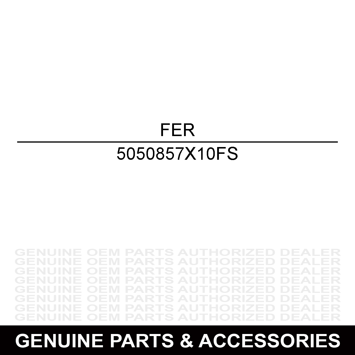 Ferris 5050857X10FS Hose 61 52 500S 48 5050857X10