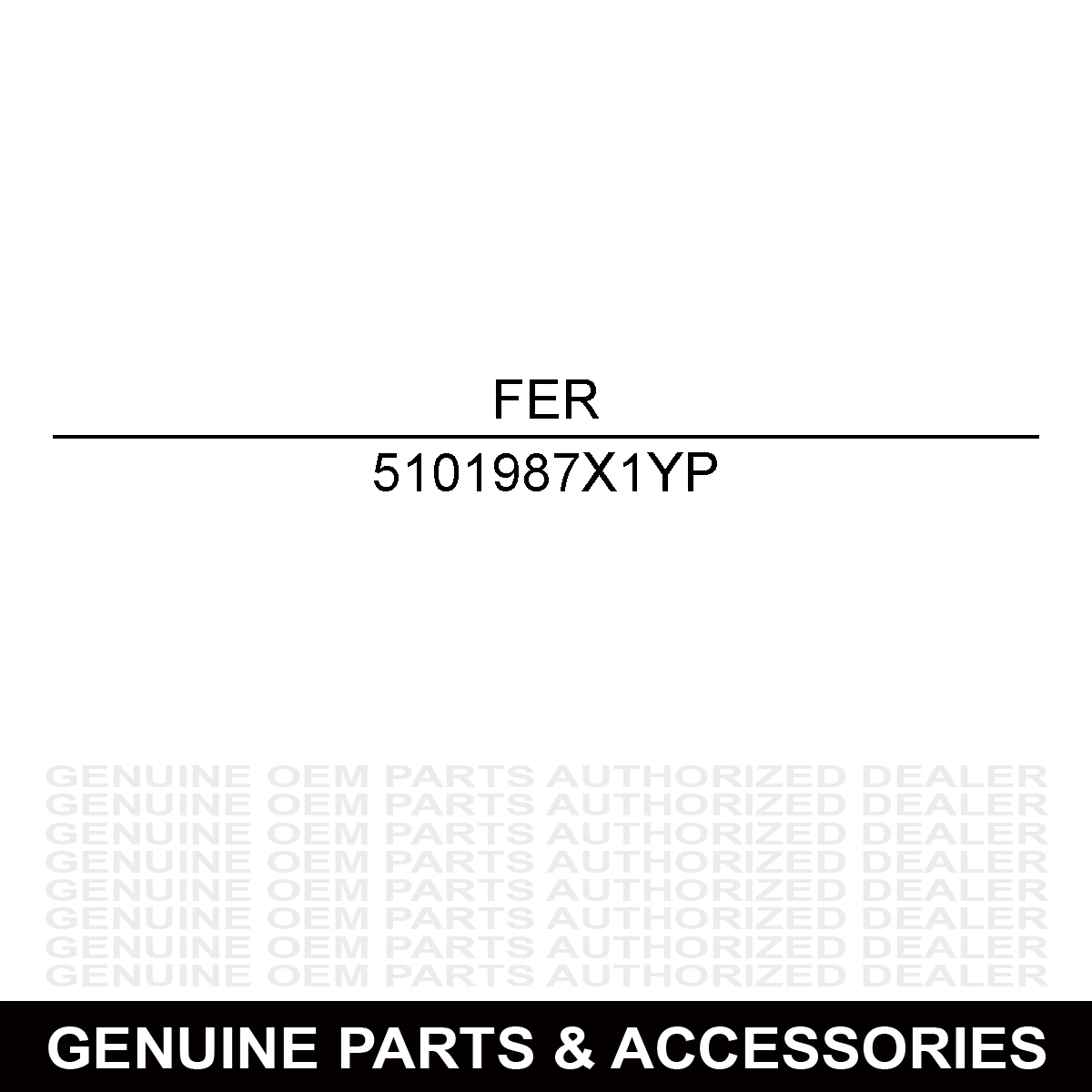Ferris 5101987X1YP Fitting SRSZ3X F320Z 72 61 60 52 5101987X1