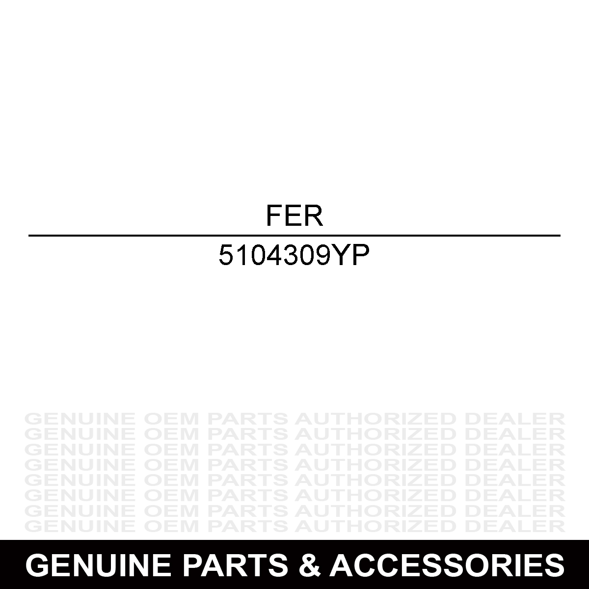 Ferris 5104309YP HANGER, FRONT DECK-2LINK, 5.5" SRSZ3X IS500Z 72 61 60 52 44