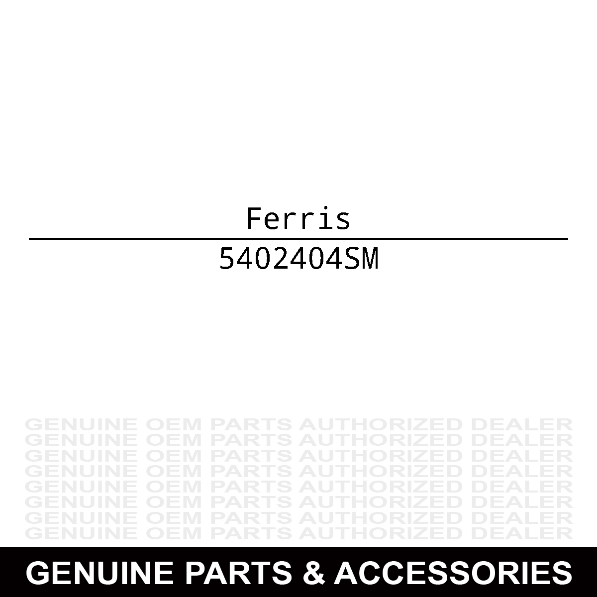 Ferris 5402404SM Ben Discharge Chute IS600Z IS500Z IS2500Z IS2000Z 52 48 44