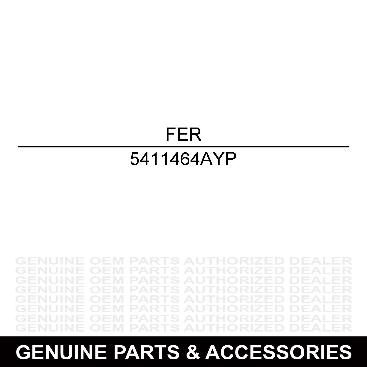 Ferris 5411464AYP Guard ISX3300 ISX2200 IS700Z 72 61 52 5411464A