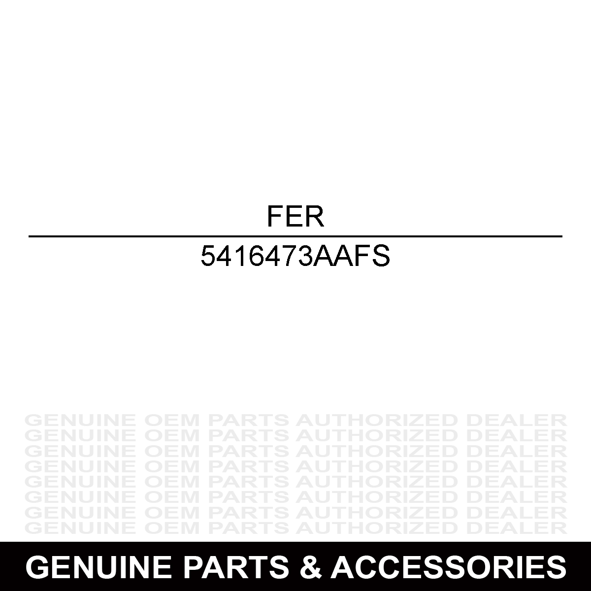 Ferris 5416473AAFS Arm SRSZ3X 72 61 60 5416473A 5416473AA