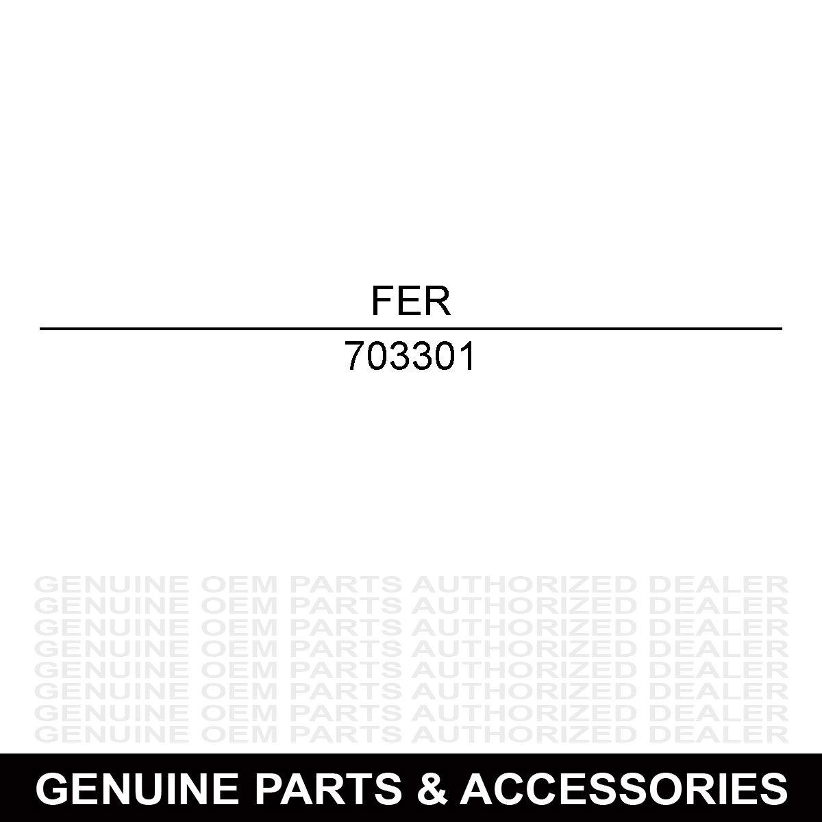 Ferris 703301 Hex 5/16-24X1 Bolt 7090238SM