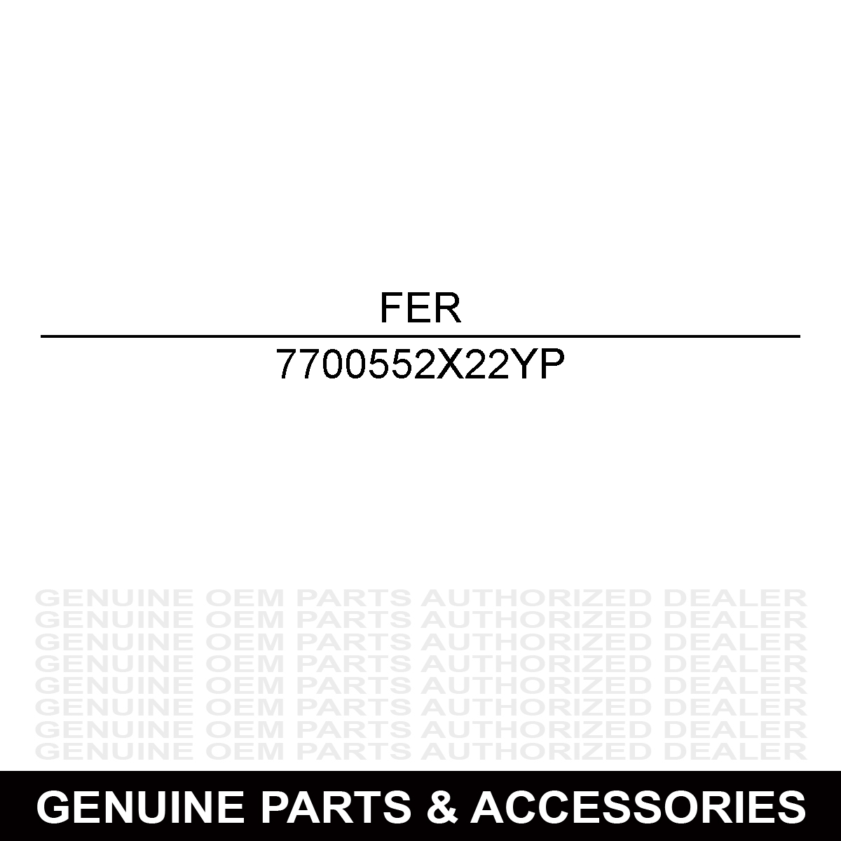 Ferris 7700552X22YP Vapor Hose SRSZ3X SRSZ2 72 61 60 52 7700552X15 7700552X16