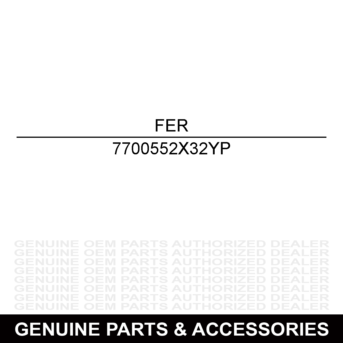 Ferris 7700552X32YP Vapor Hose ZTX SRSZ1 61 52 500S 48 42 7700552X26