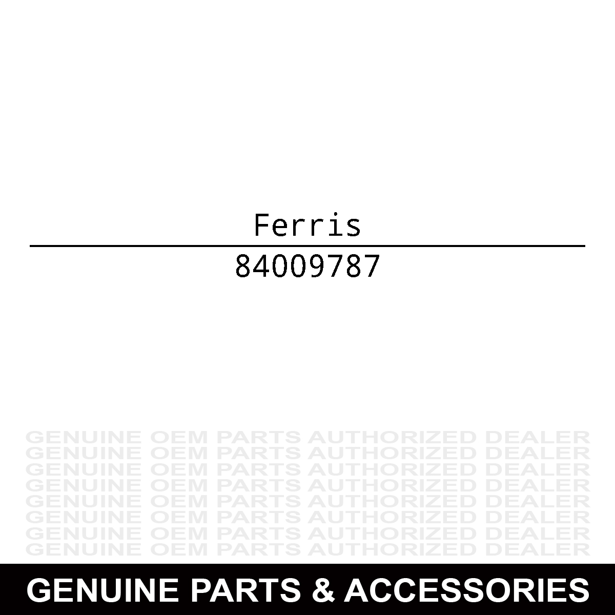 Ferris 84009787 Transaxle Kit