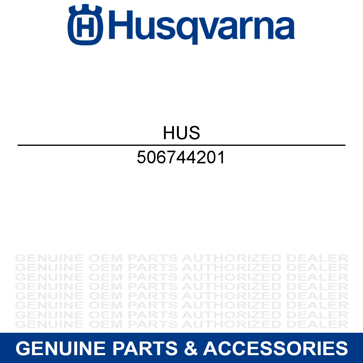 Husqvarna 506744201 Cover