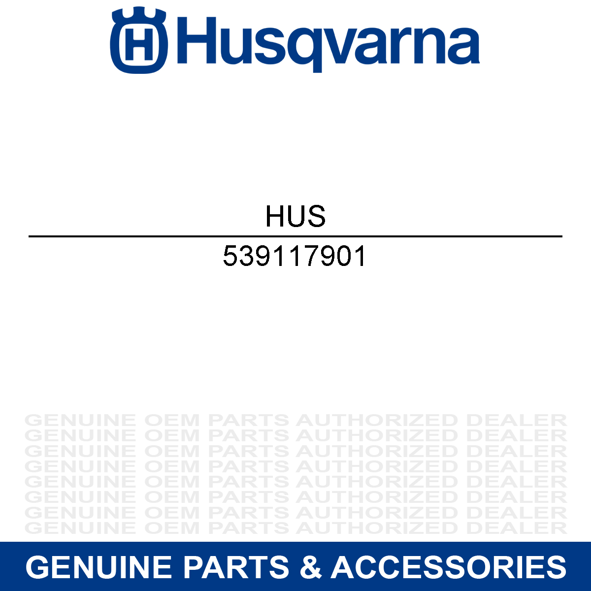Husqvarna BUSHING CASTER 539117901