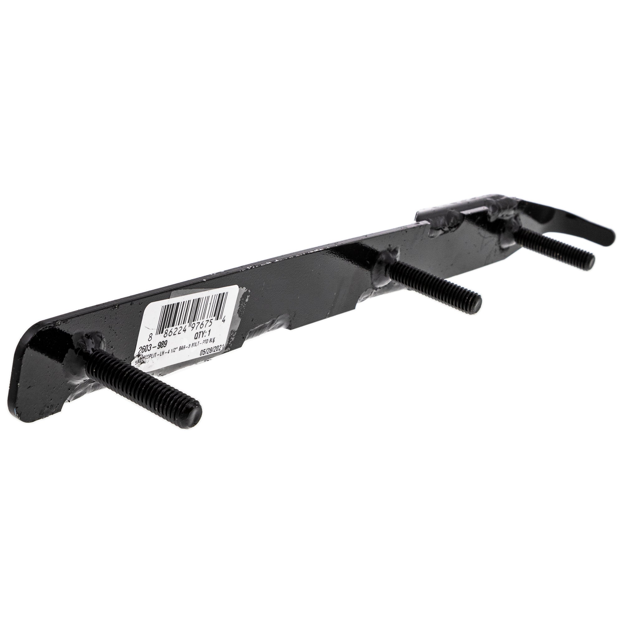 Arctic Cat 2603-989 Black Left Hand Staggered Aggressive 4" Carbide Wear Bar