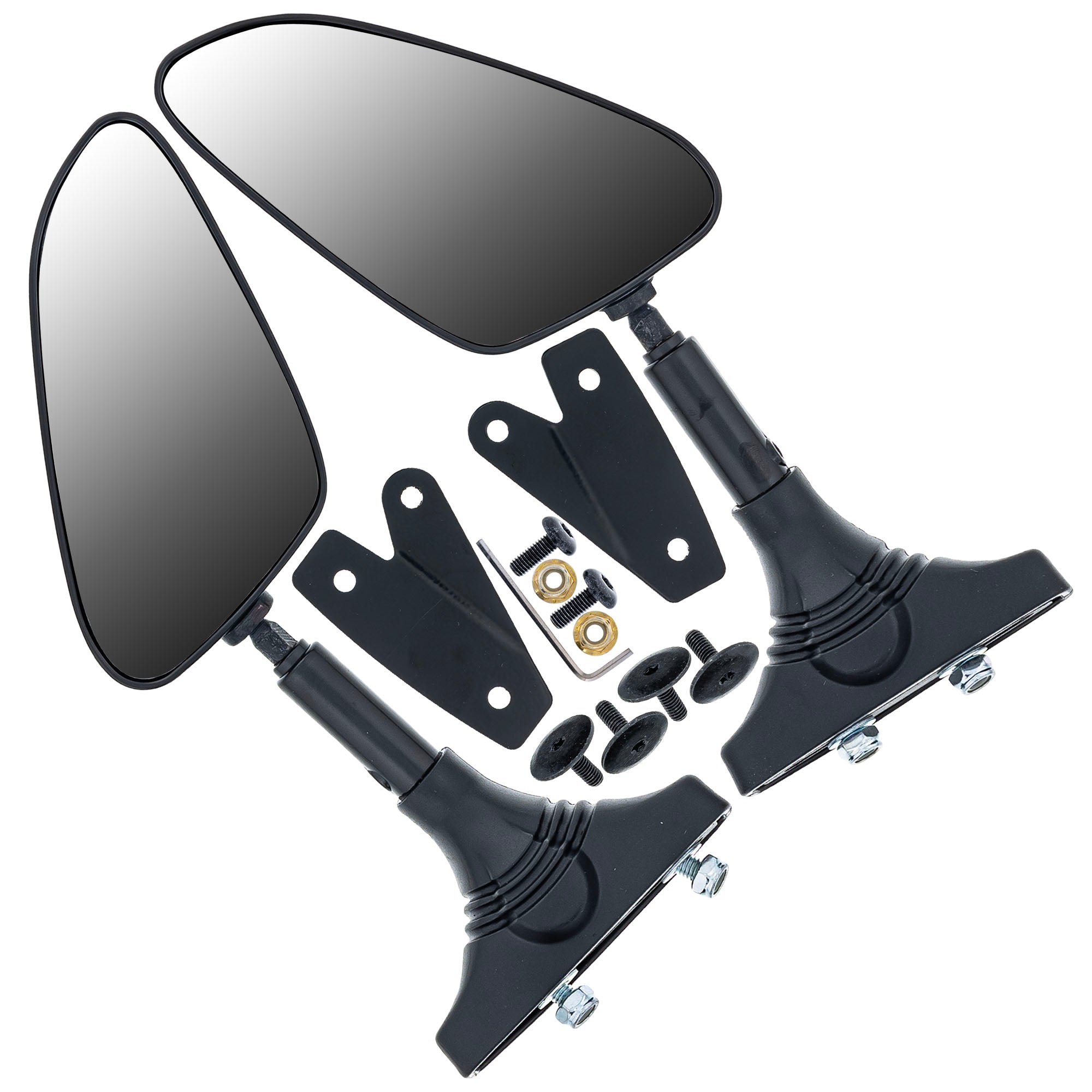 Arctic Cat 5639-832 Hood Mounted Mirrors Turbo 2012-2018