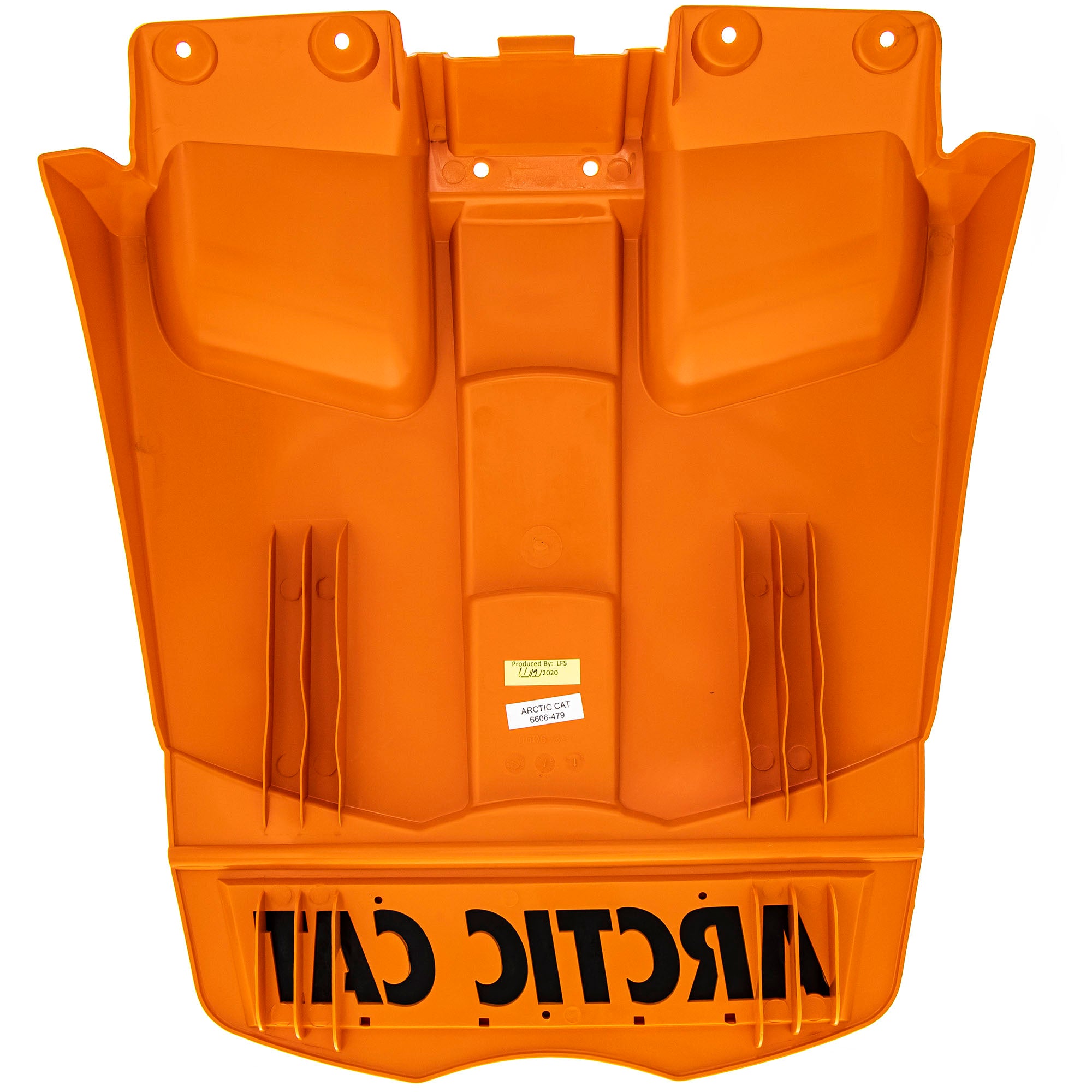 Arctic Cat 5639-843 Orange Snow Flap w Decals 2012-2021 ZR M XF Crosstrek Riot