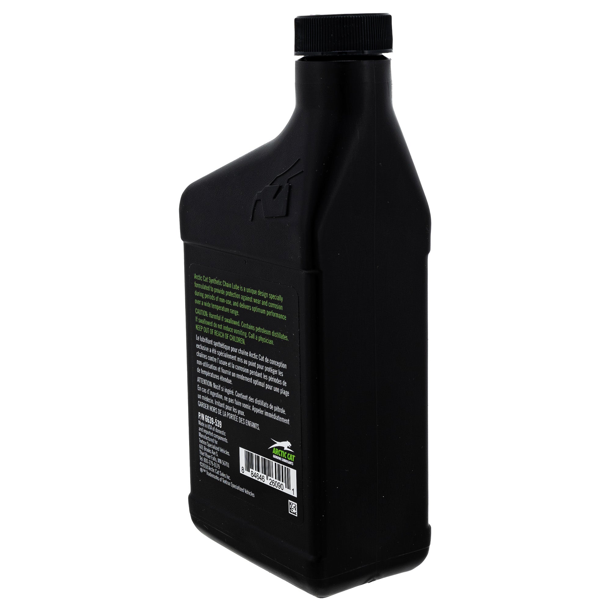 Arctic Cat 6639-539 Full Synthetic Chain Lube 15oz Bottle ACT Drive System