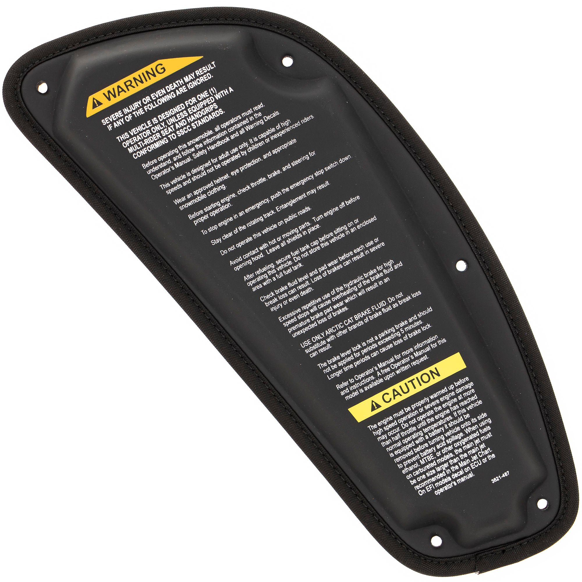 Genuine OEM Arctic Cat Tank Pads