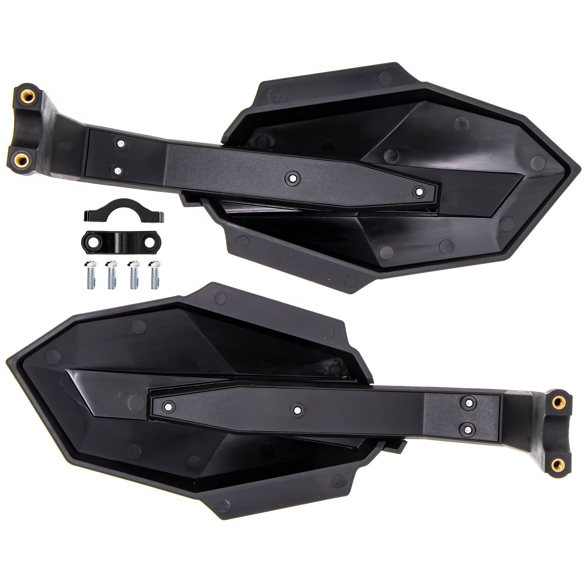 Arctic Cat 8639-352 Black Procross Hand Guards 2014-2022 ZR XF Thundercat Riot