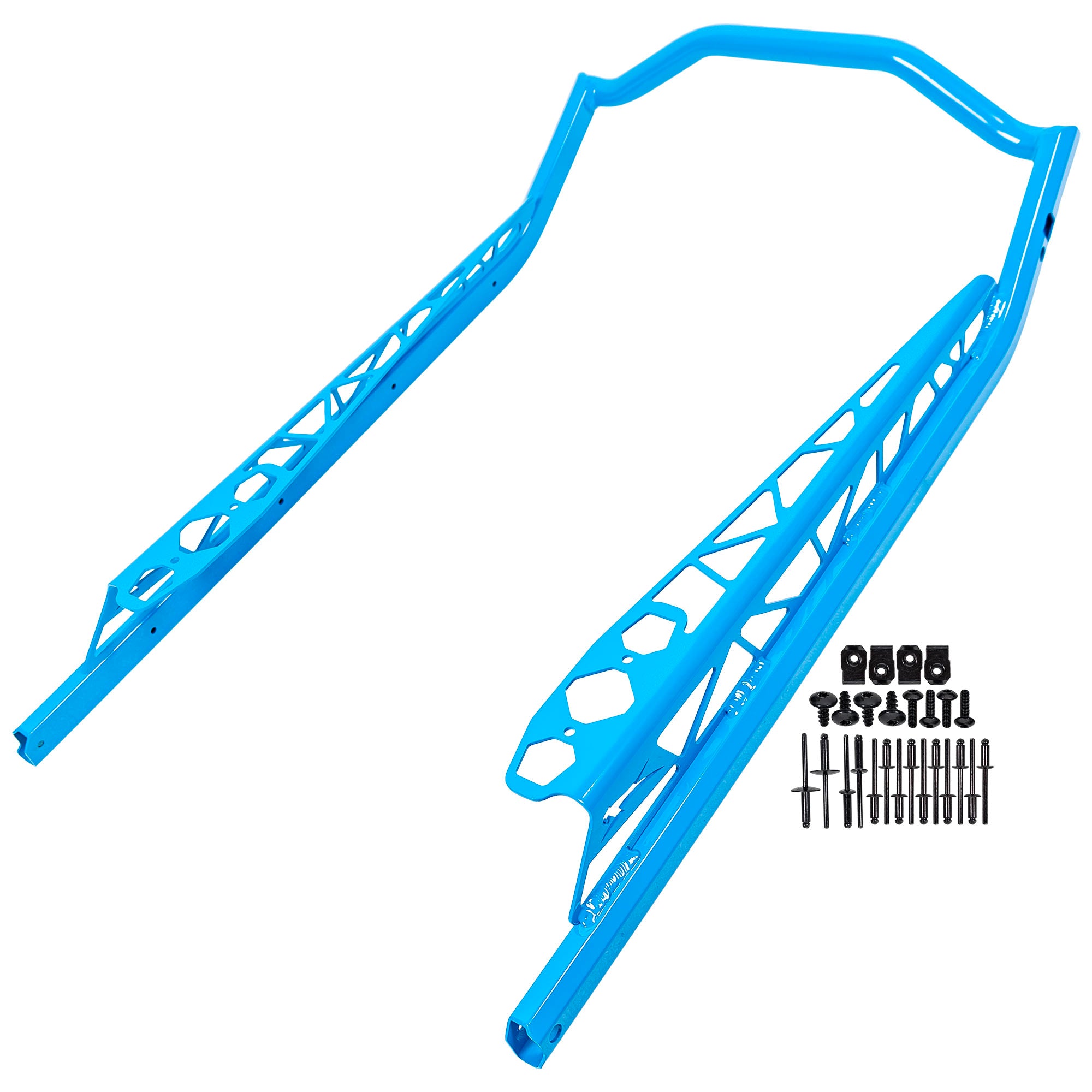 Arctic Cat 8639-484 Aluminum EVO Rear Bumper Skye Blue 600 2024
