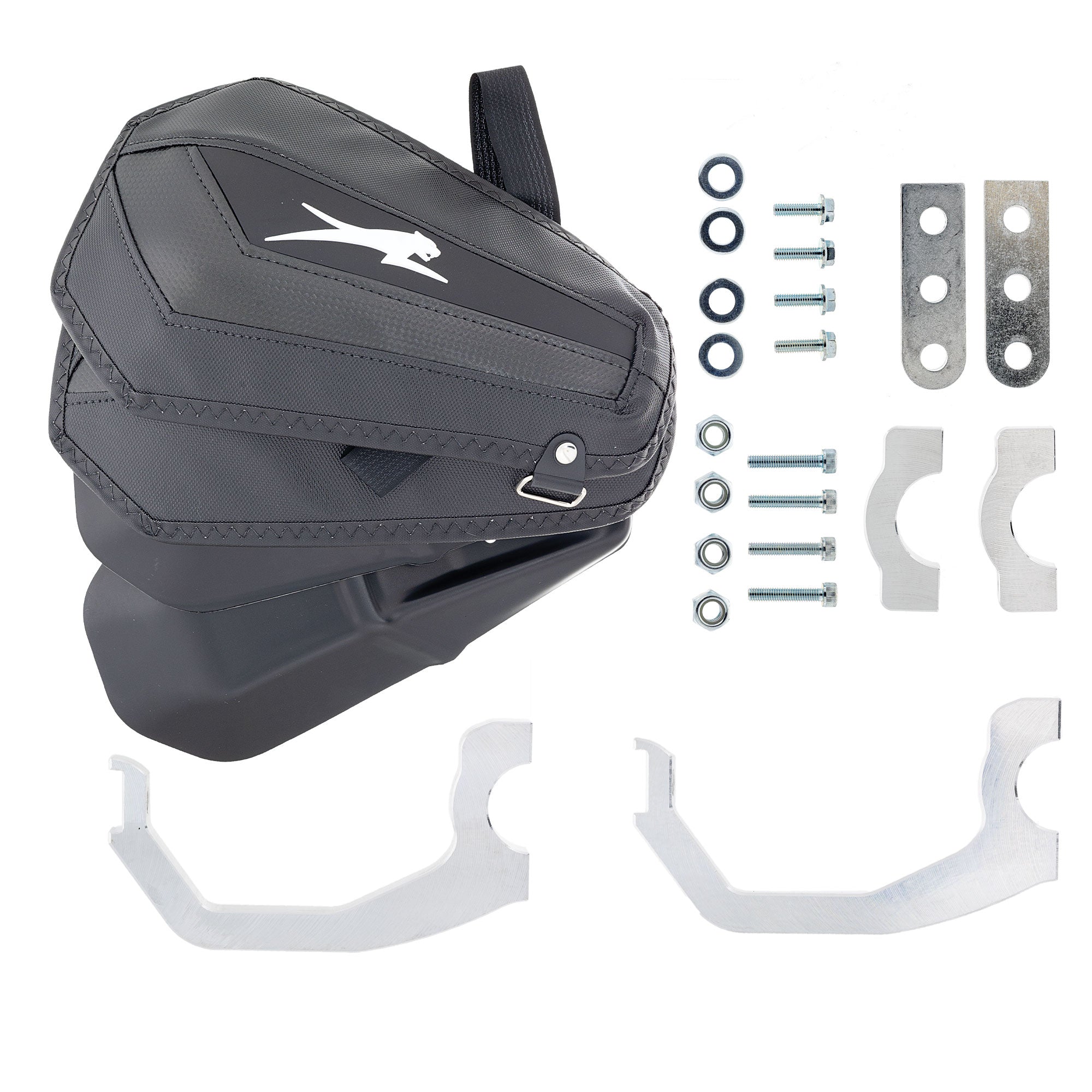 Arctic Cat 8639-510 Black Flex-Tec Lite Handguard Kit