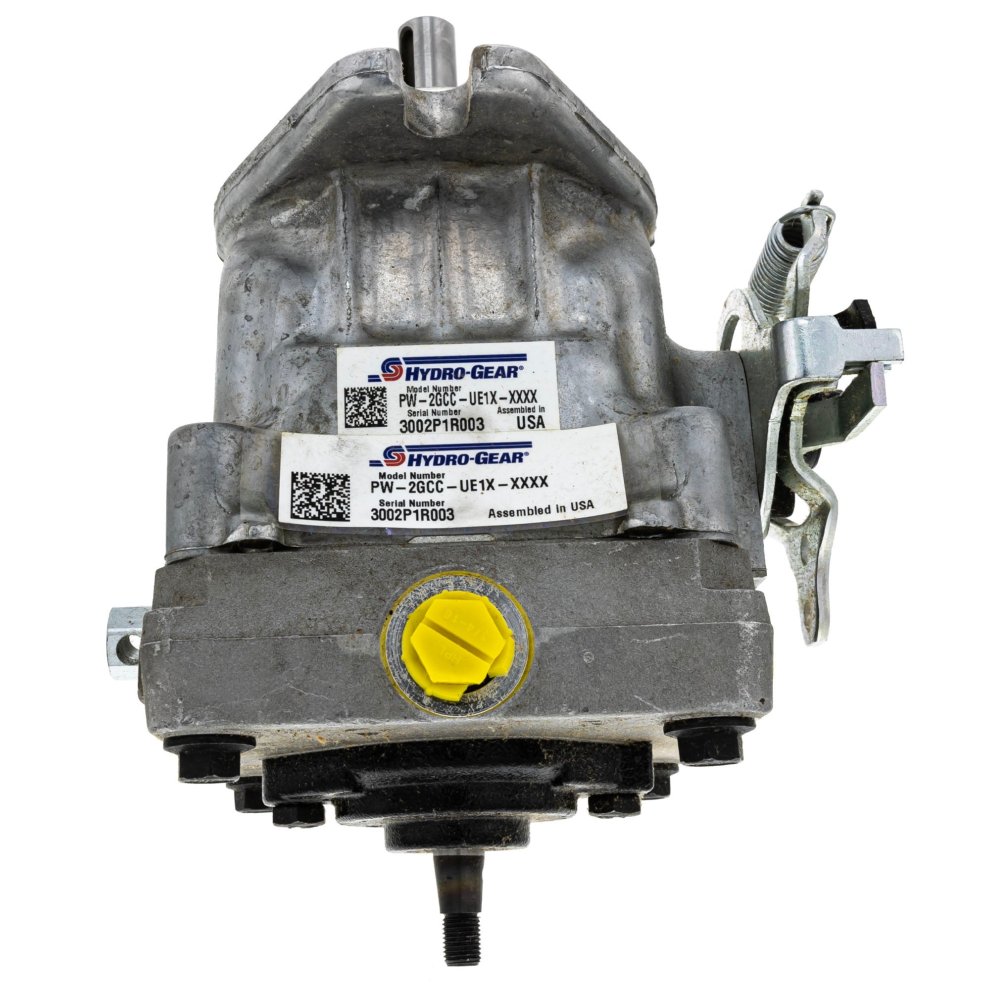 Ariens 00583600 Gravely 09287900 PUMP HYD RTN THRU Shaft F FAN