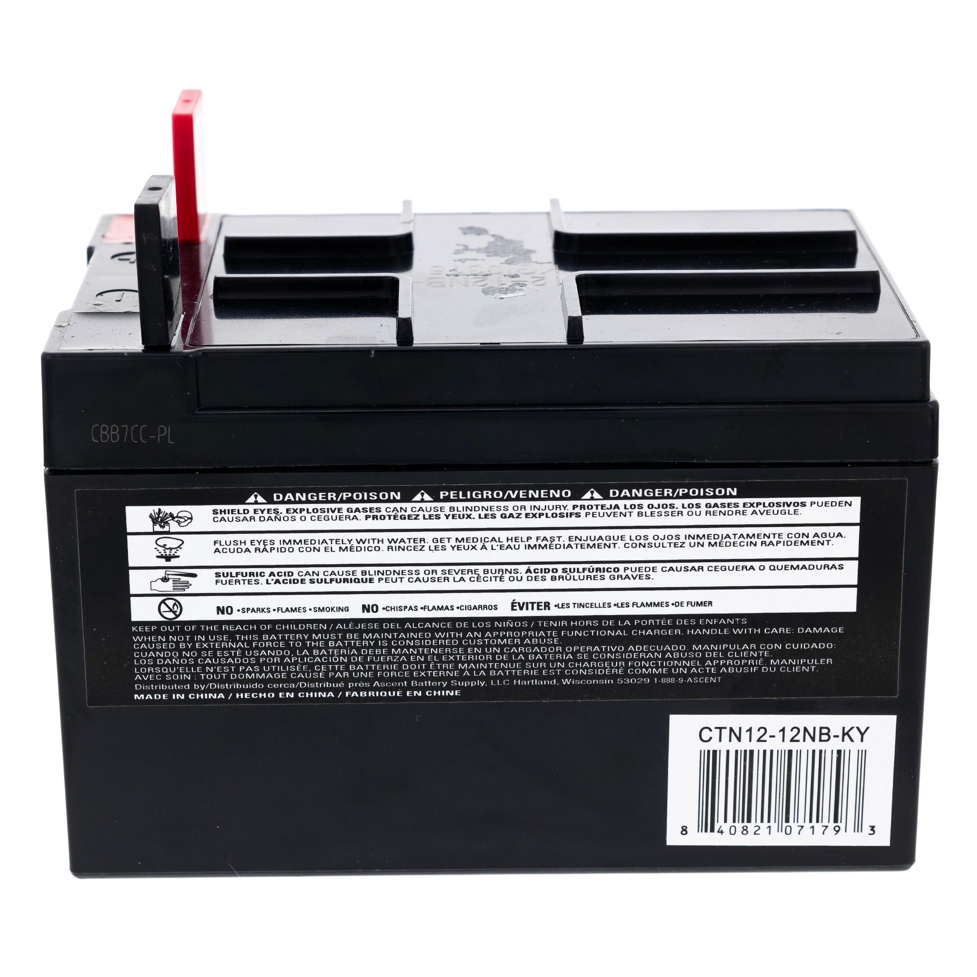 Ariens 04738800 Battery ZTX ZT Zoom XL HD 60 54 52 48 42 1842 04382200 04591900