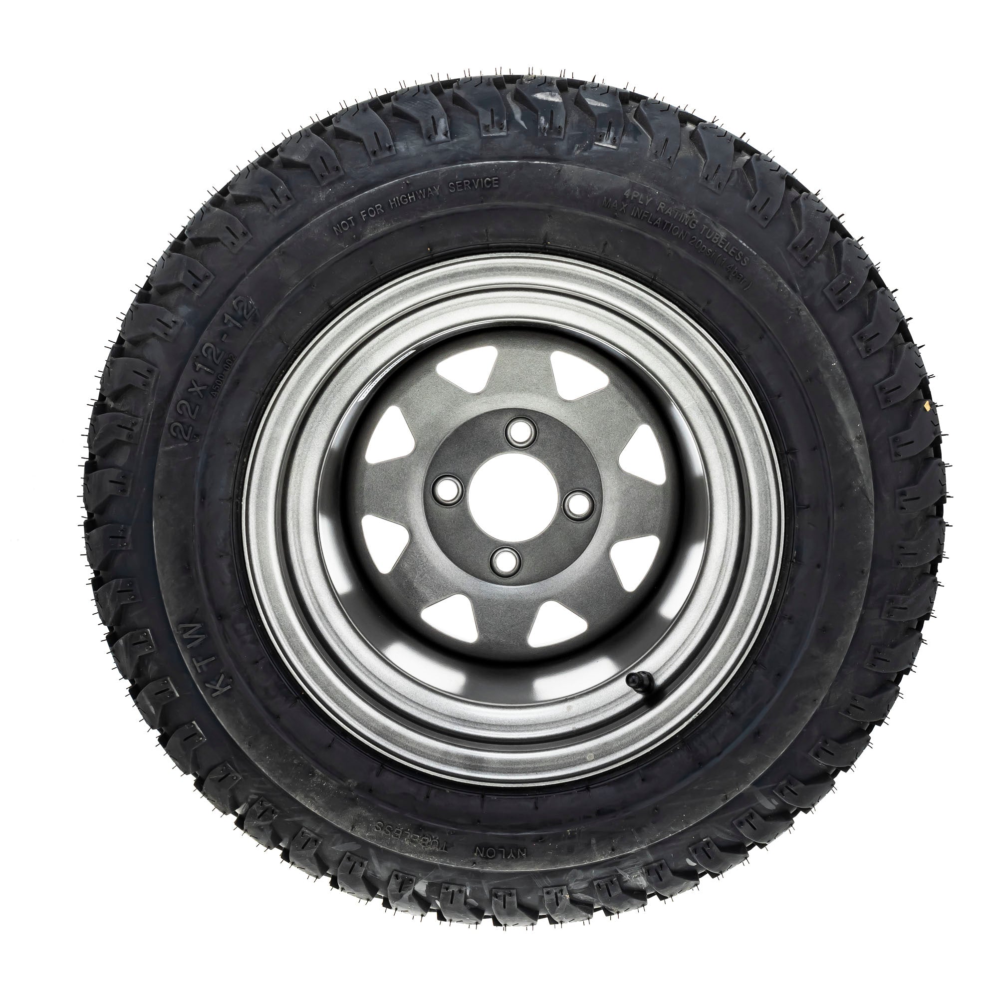 Ariens 07101227 Tire Wheel Assembly 22X12 ZT Zenith SD RD HD E CE 60