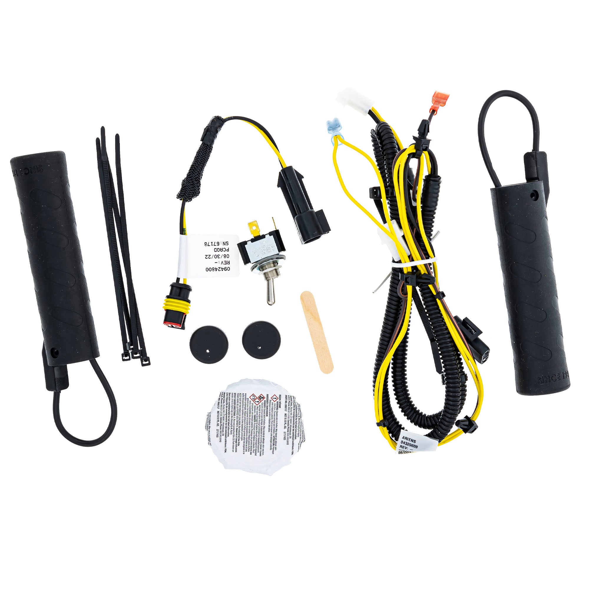 Ariens 72101400 Heated Hand Grips Kit Track SHO RapidTrak Platinum Deluxe