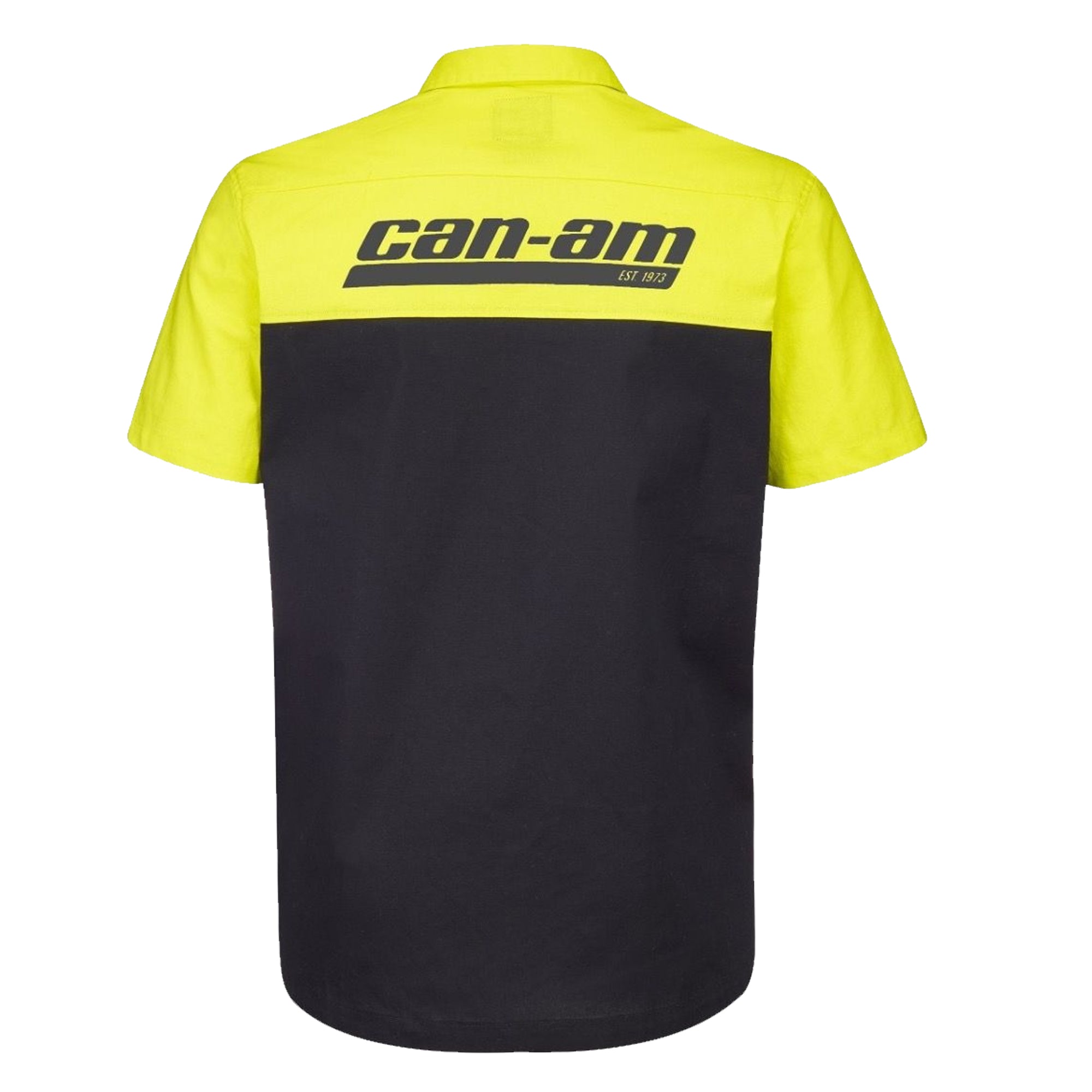 Genuine OEM Can-Am Pit Button Down Shirt