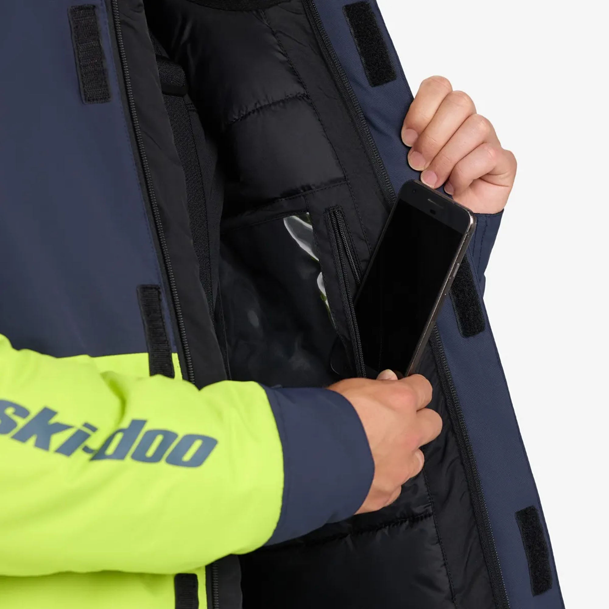 Ski-Doo Mens Vasa Snowmobile Jacket Green