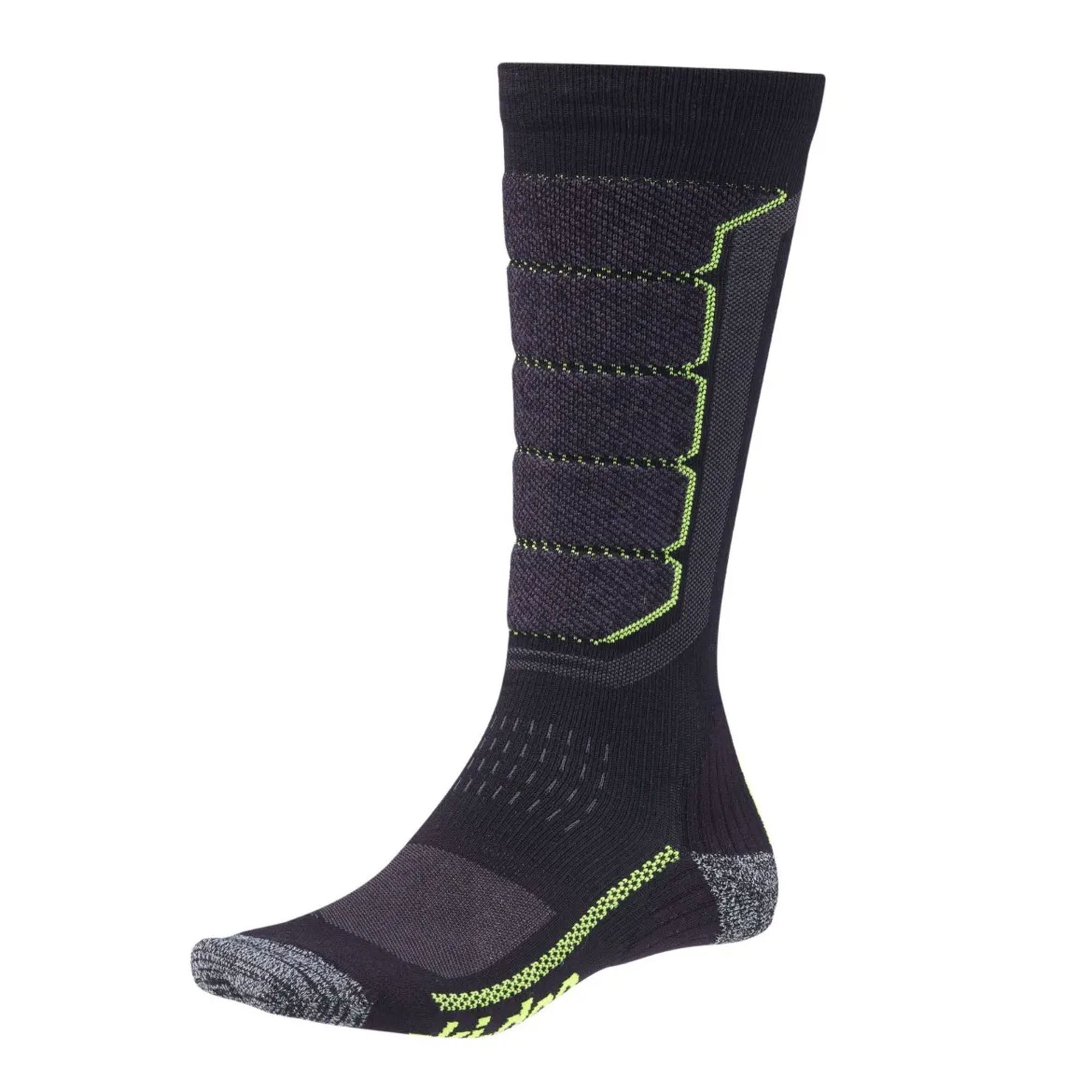 BRP Ski-Doo Active Lightweight Snowmobile Socks Hi-Vis Yellow Mens