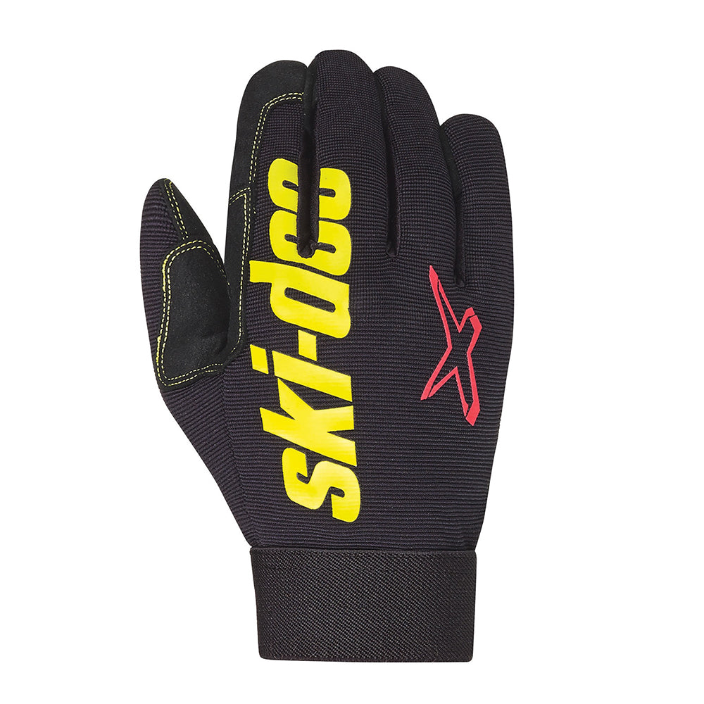 Ski-Doo X-Team Crew Standard Snowmobile Gloves Black