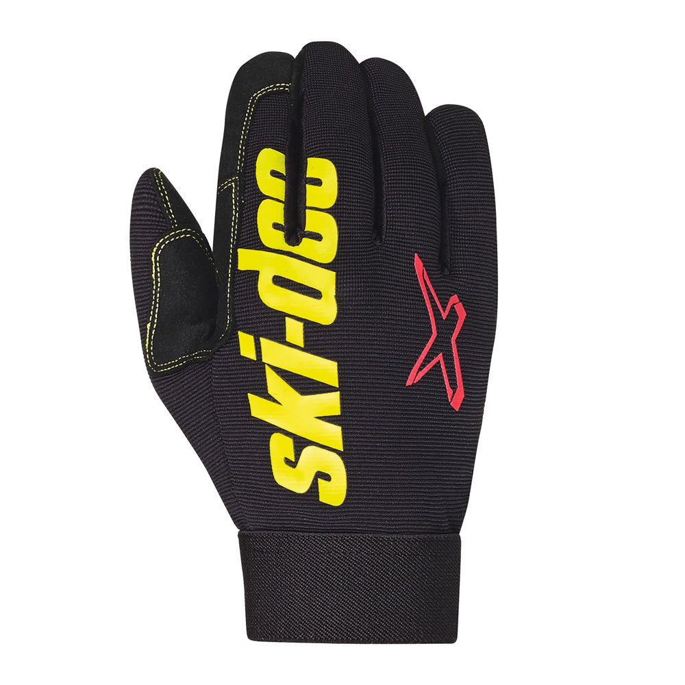 BRP Ski-Doo X-Team Crew Snowmobile Gloves Black Unisex-Adult