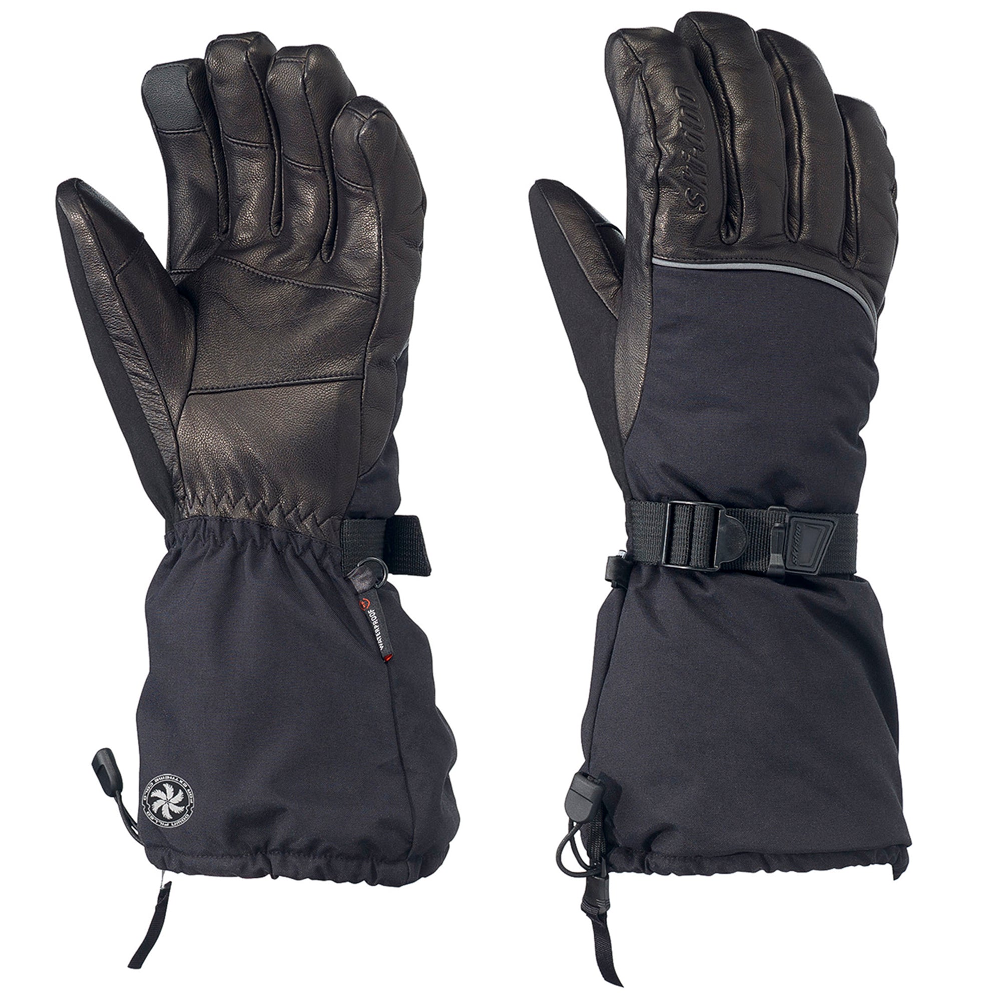 BRP Ski-Doo Absolute 0 Snowmobile Gloves Black Mens