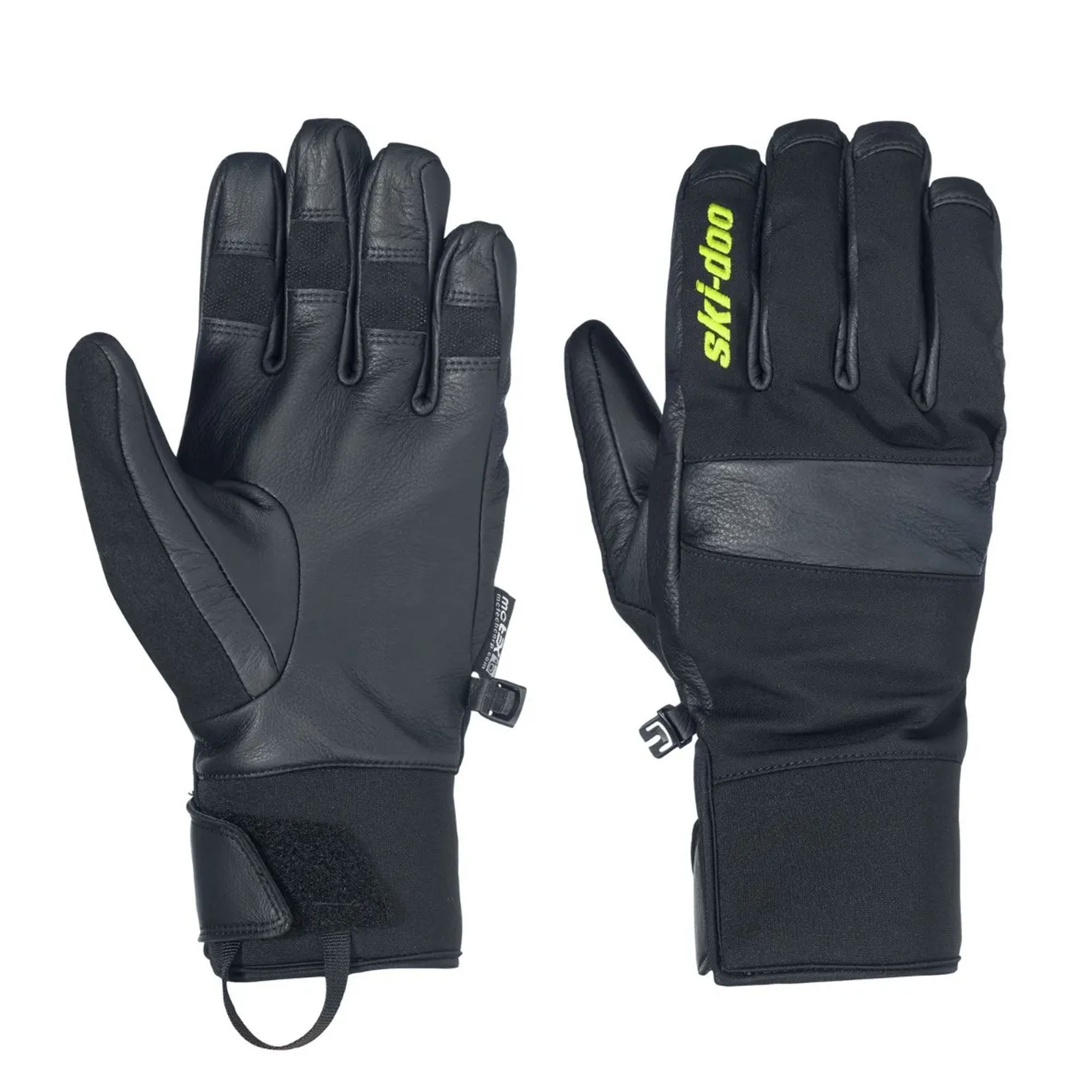 BRP Ski-Doo Grip Snowmobile Gloves Black Mens