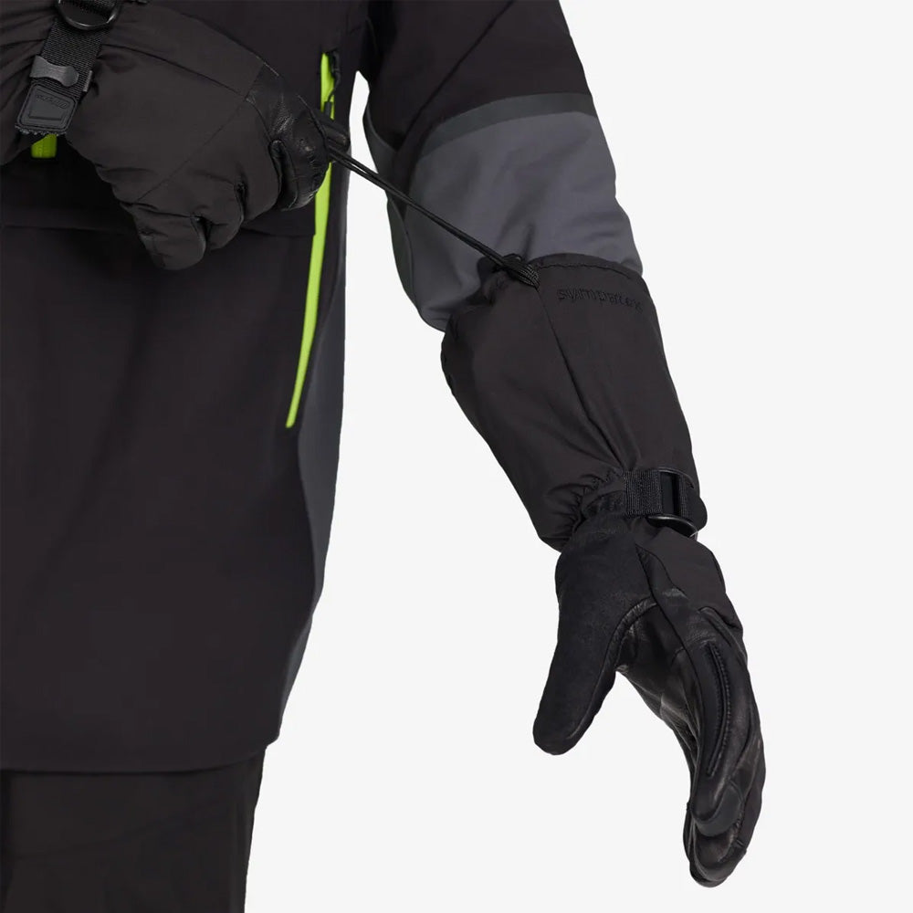 Ski-Doo BC Aspect Long Gauntlet Snowmobile Gloves Black