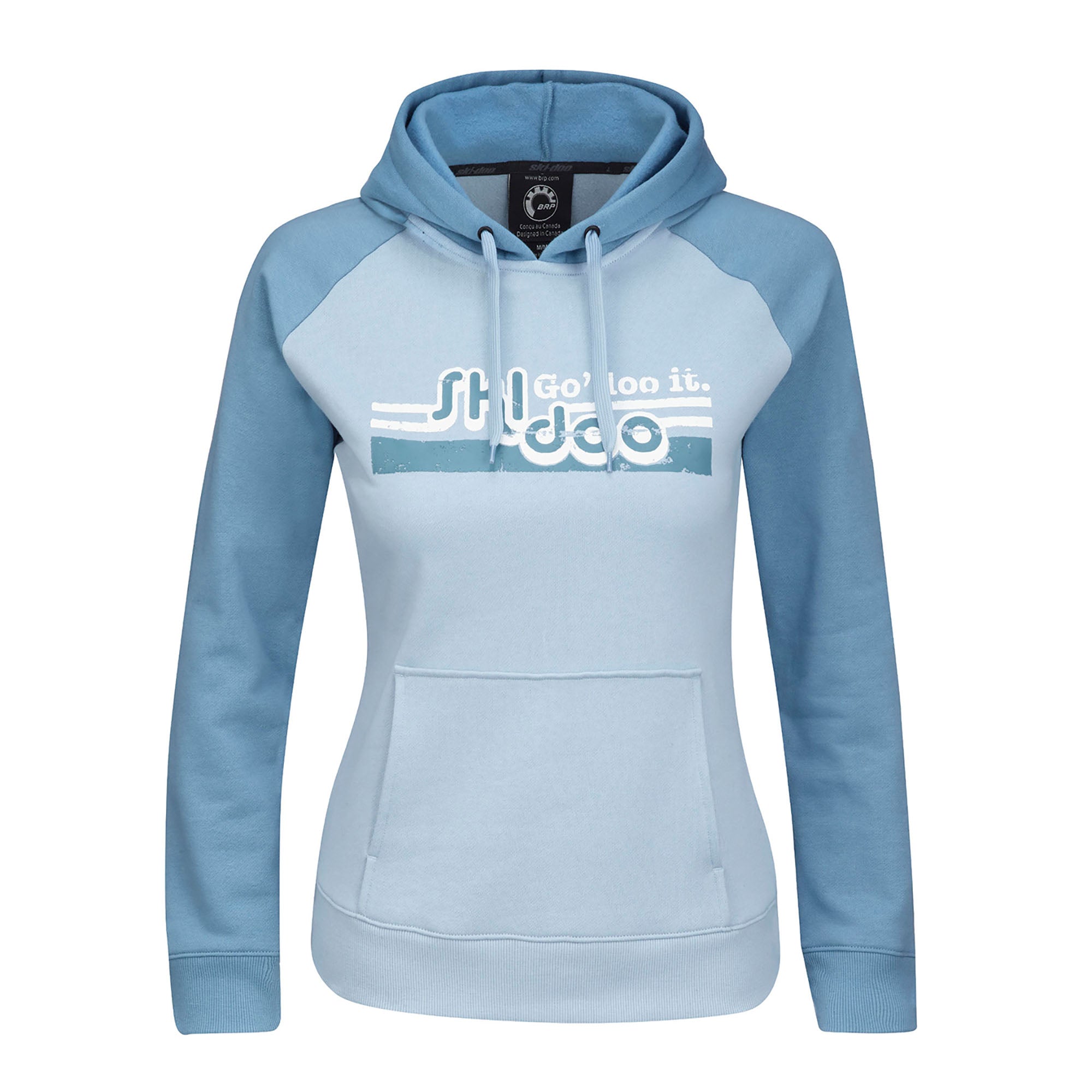 BRP Ski-Doo Pullover Hoodie Blue Womens