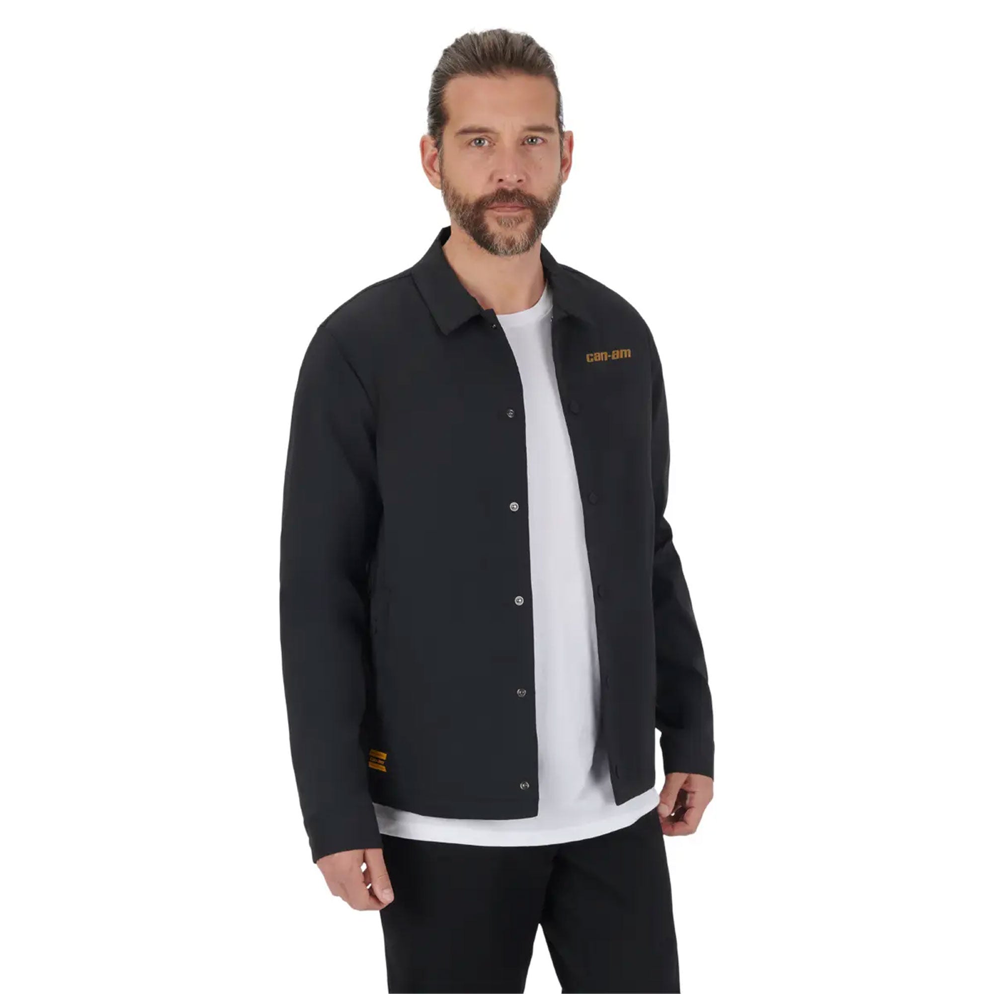 BRP Men's Can-Am Coaches Jacket Black Mens